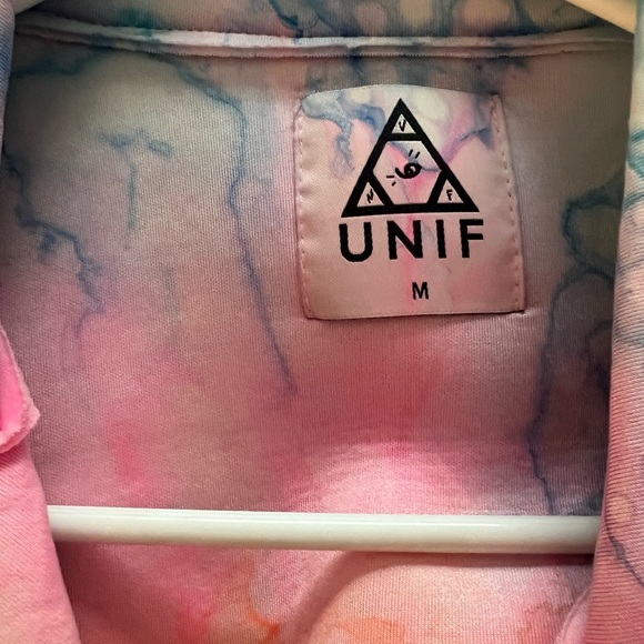 NWOT Rare UNIF Tye Dye Moto Jacket - Picture 3 of 7